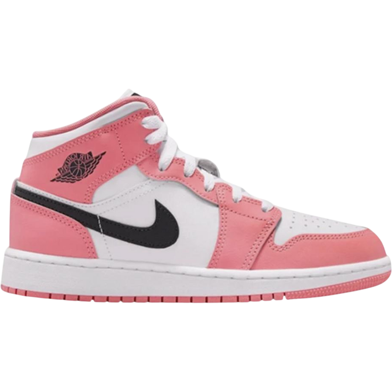 Jordan 1 Mid Pink Gaze (GS)