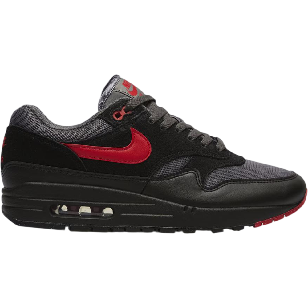 Nike Air Max 1 Essential Black/University Red/Iron Grey